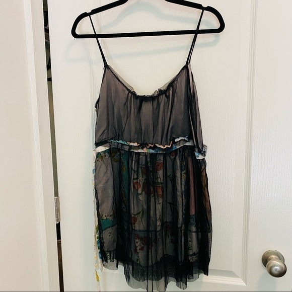 NWT One of a Kind Hand Crafted Top Mini Dress - Picture 4 of 13